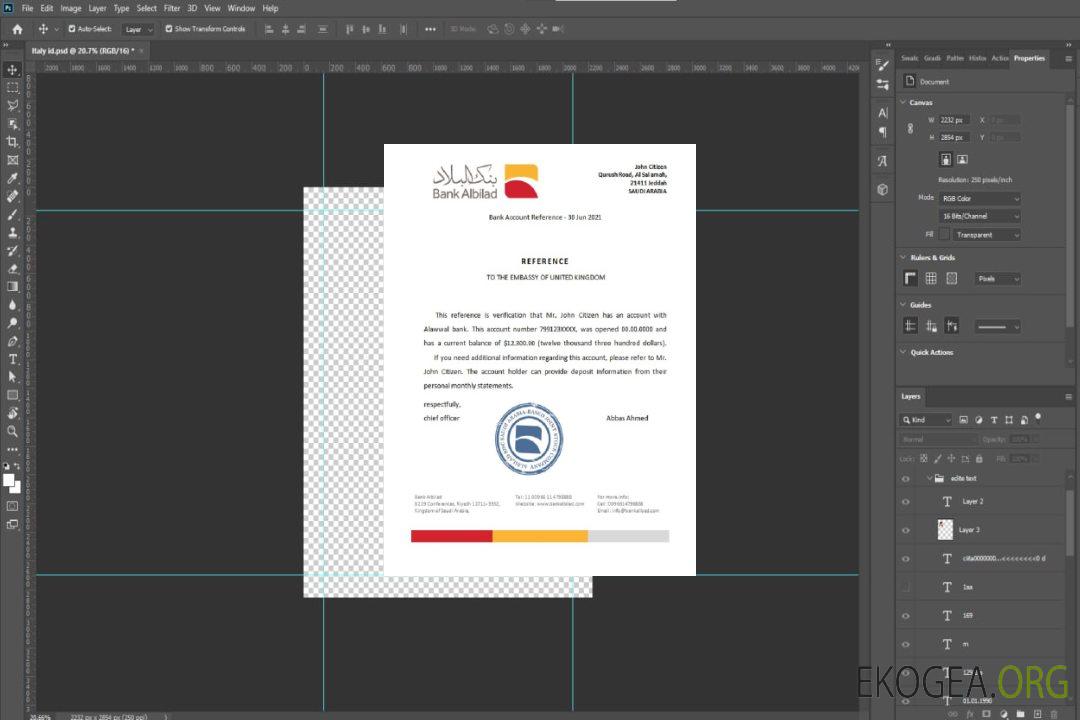 Arabie Saoudite , Albilad bank , reference template Arabie Saoudite , Albilad bank , reference template